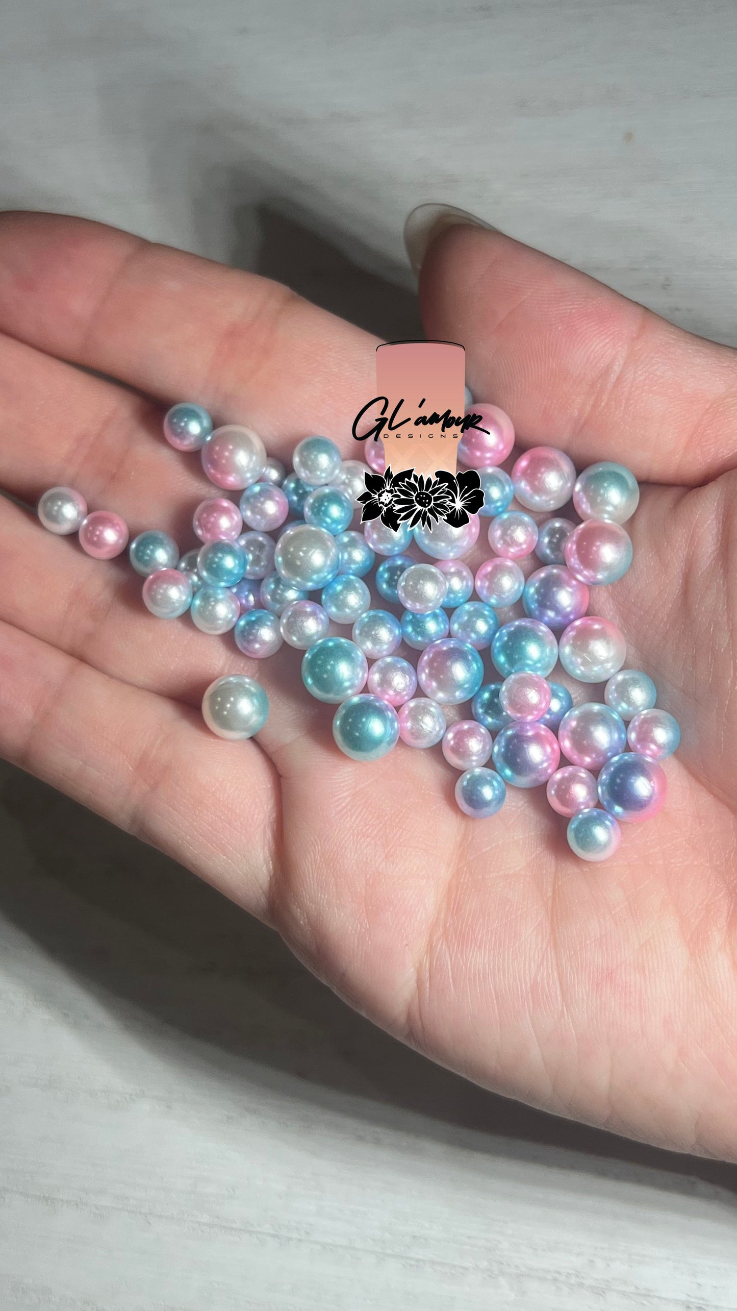 Mermaid Ombre Bubbles/Pearls