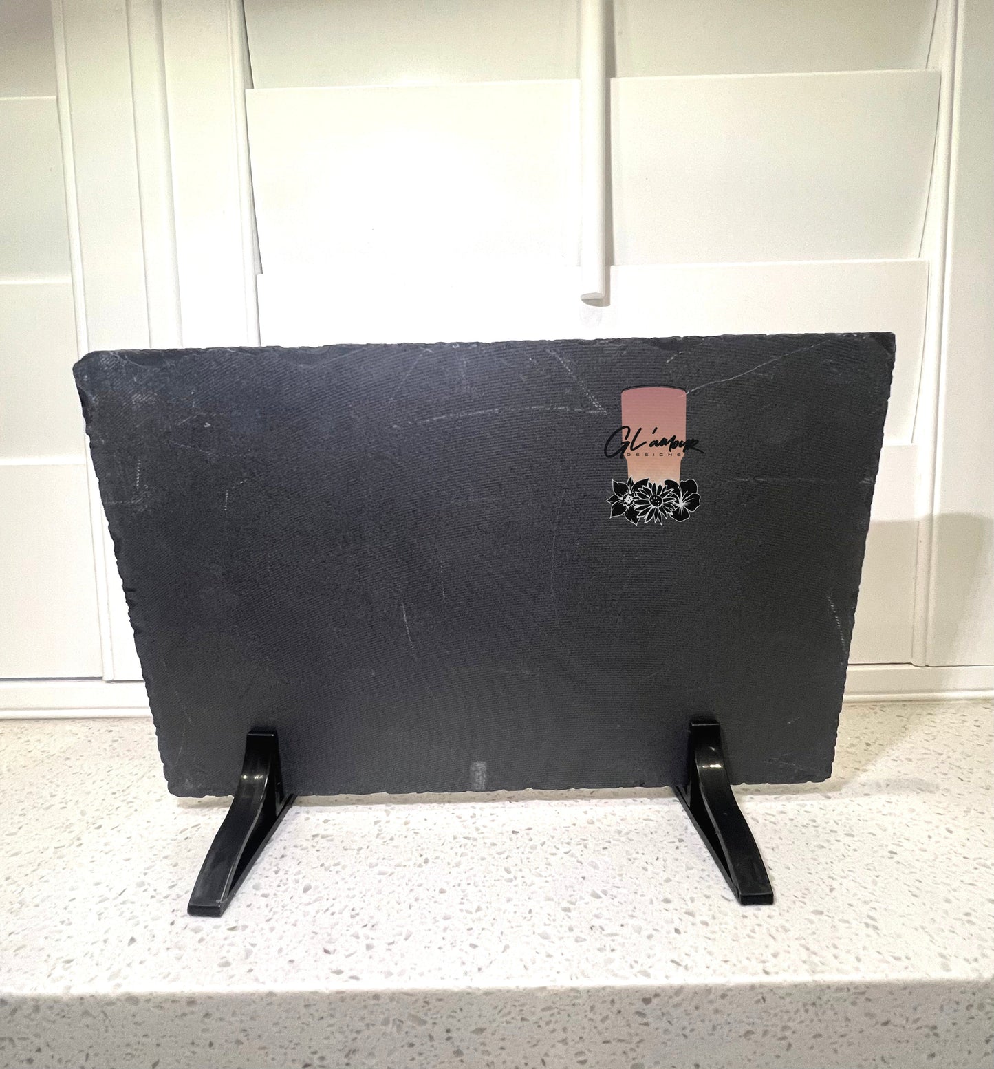 5.25L x .25W x 3.5H Photo Slate Rock Sublimation Plaque