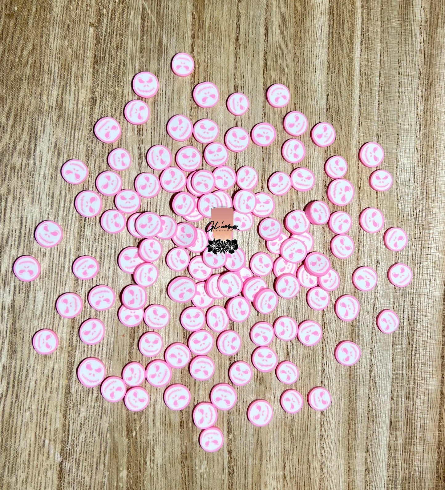 Pink Jack Polymer Slices- 10mm Large