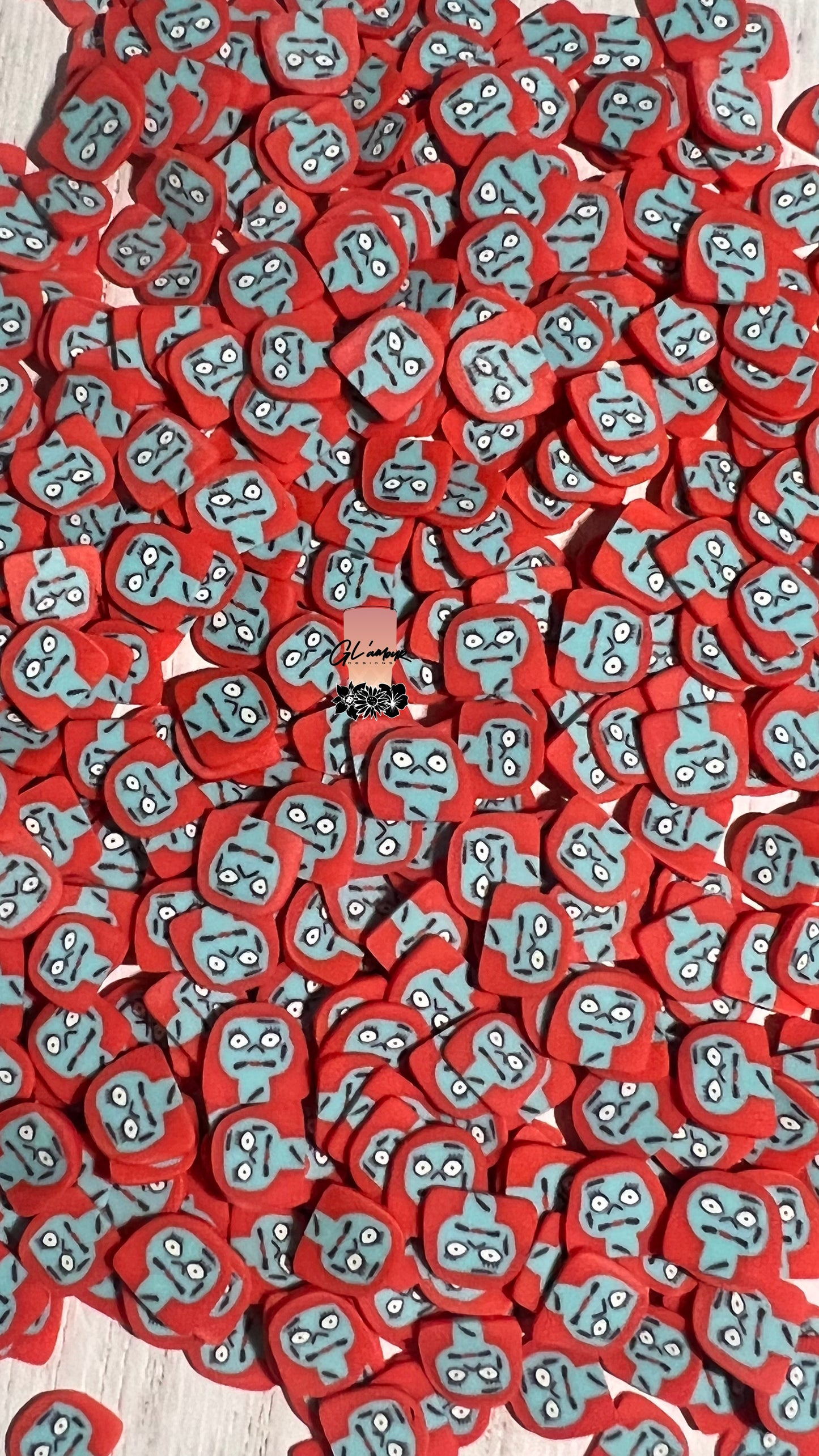 Sally's Face Polymer Slices -5mm Small