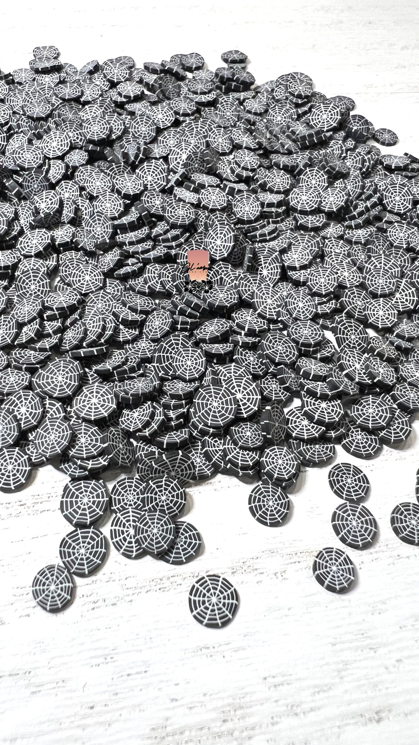 Spider Web Polymer Slices - 5mm Small