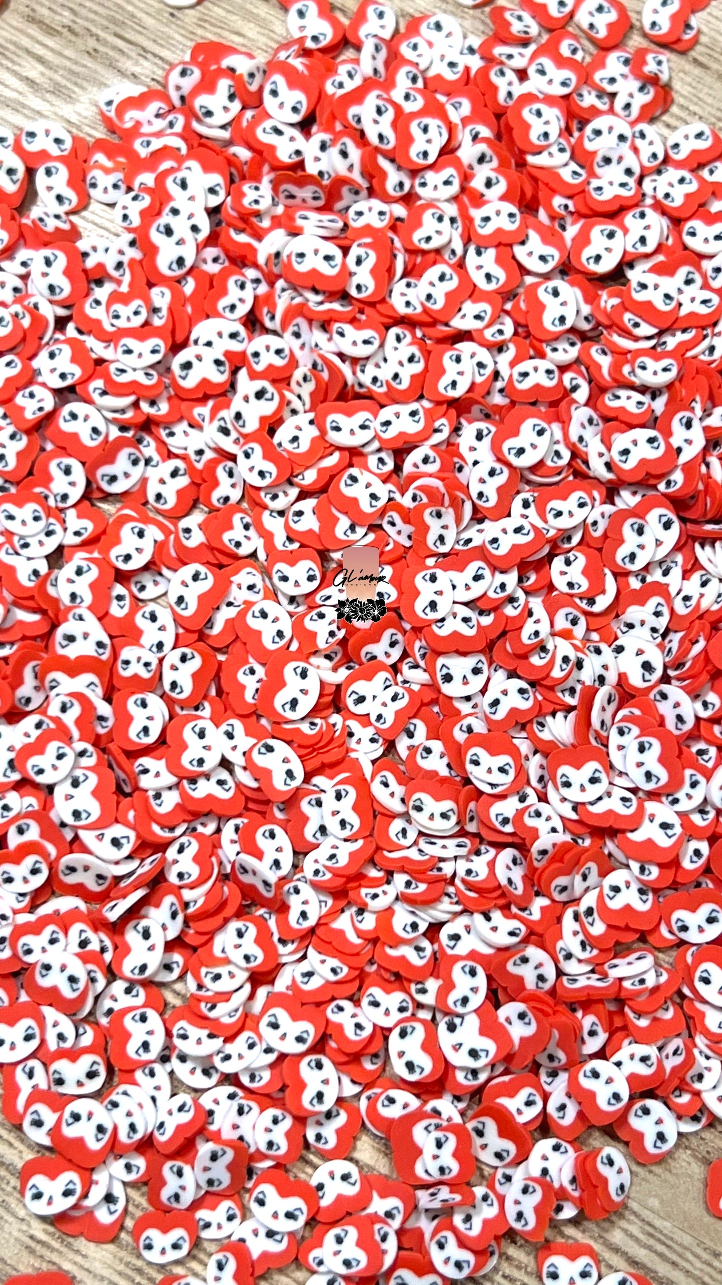 Winifred's Face Polymer Slices - 5mm Small