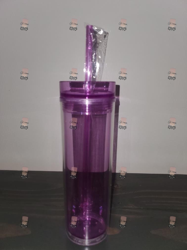 16 oz Straight Acrylic Tumbler