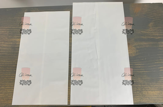 White Shrink Wrap for Sublimation