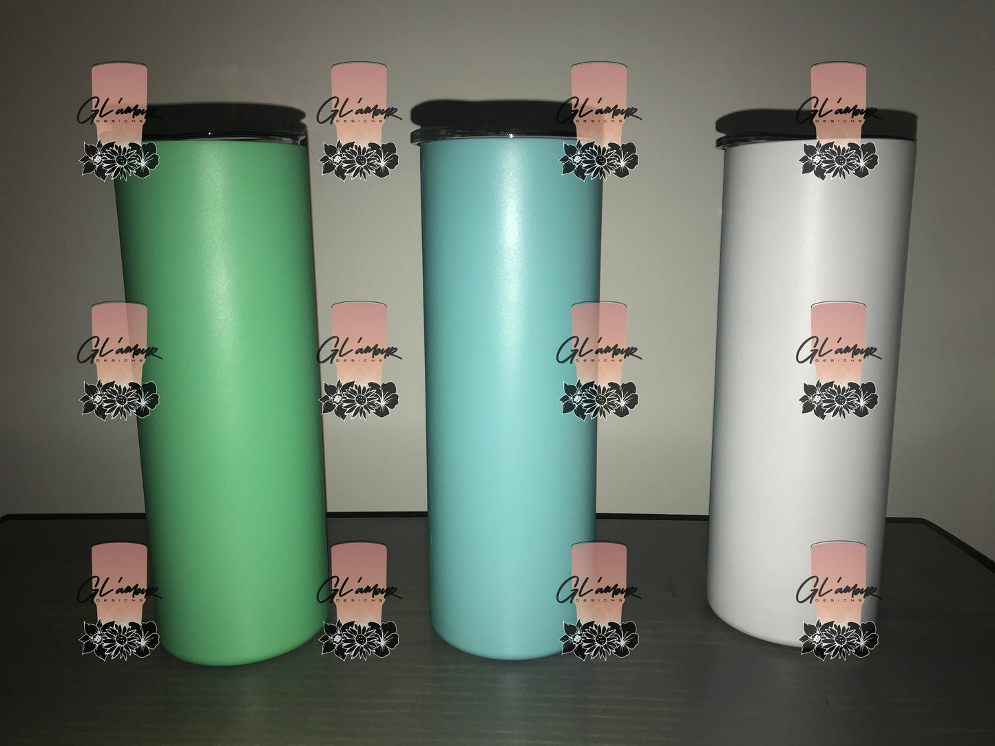 20 oz Glow in the Dark Sublimation Tumbler