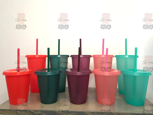 Glitter Cold Cups