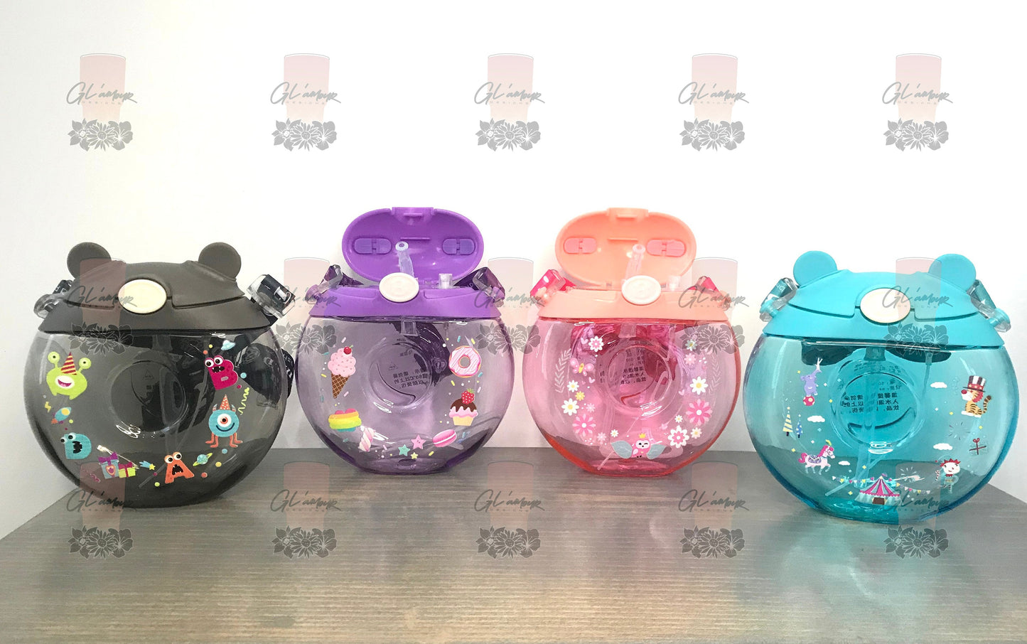 Ear Donut Water Bottles