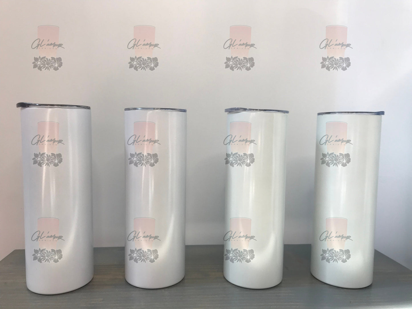 UV/ Glow in the dark 20 oz sublimation tumblers