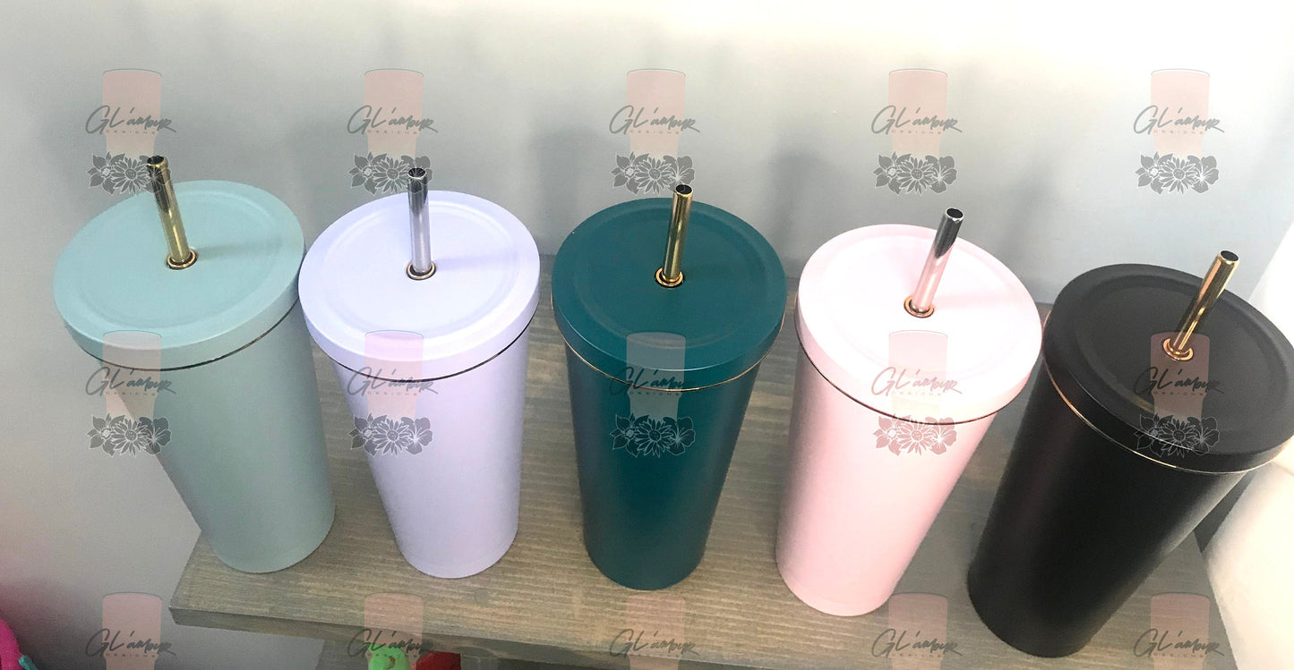 25 oz Stainless Colored Tumblers