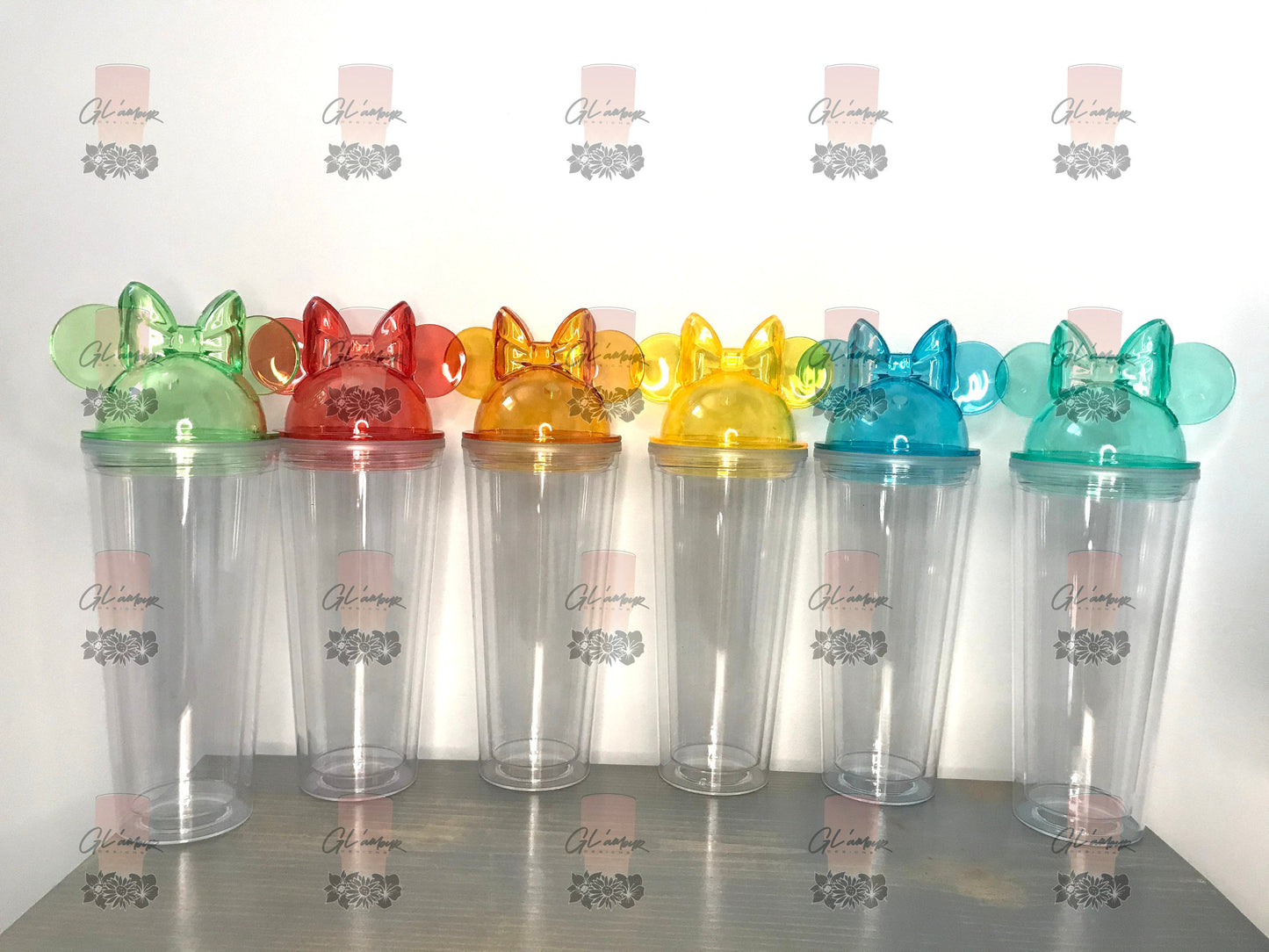 22 oz Mouse Acrylic Tumblers- please read descriptions