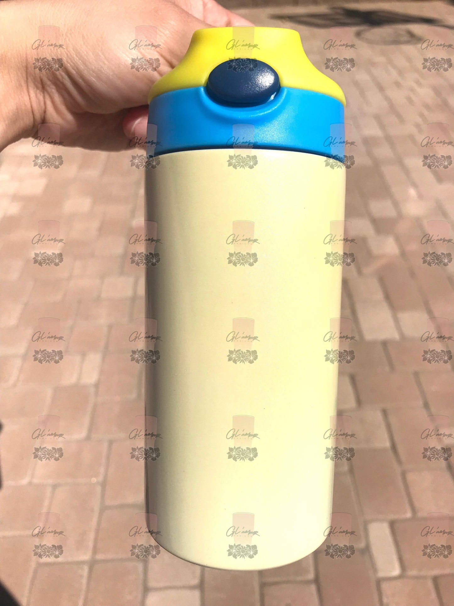 UV/ Glow in the dark 12 oz sublimation water bottles