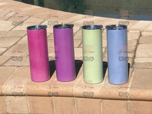 UV/ Glow in the dark 20 oz sublimation tumblers