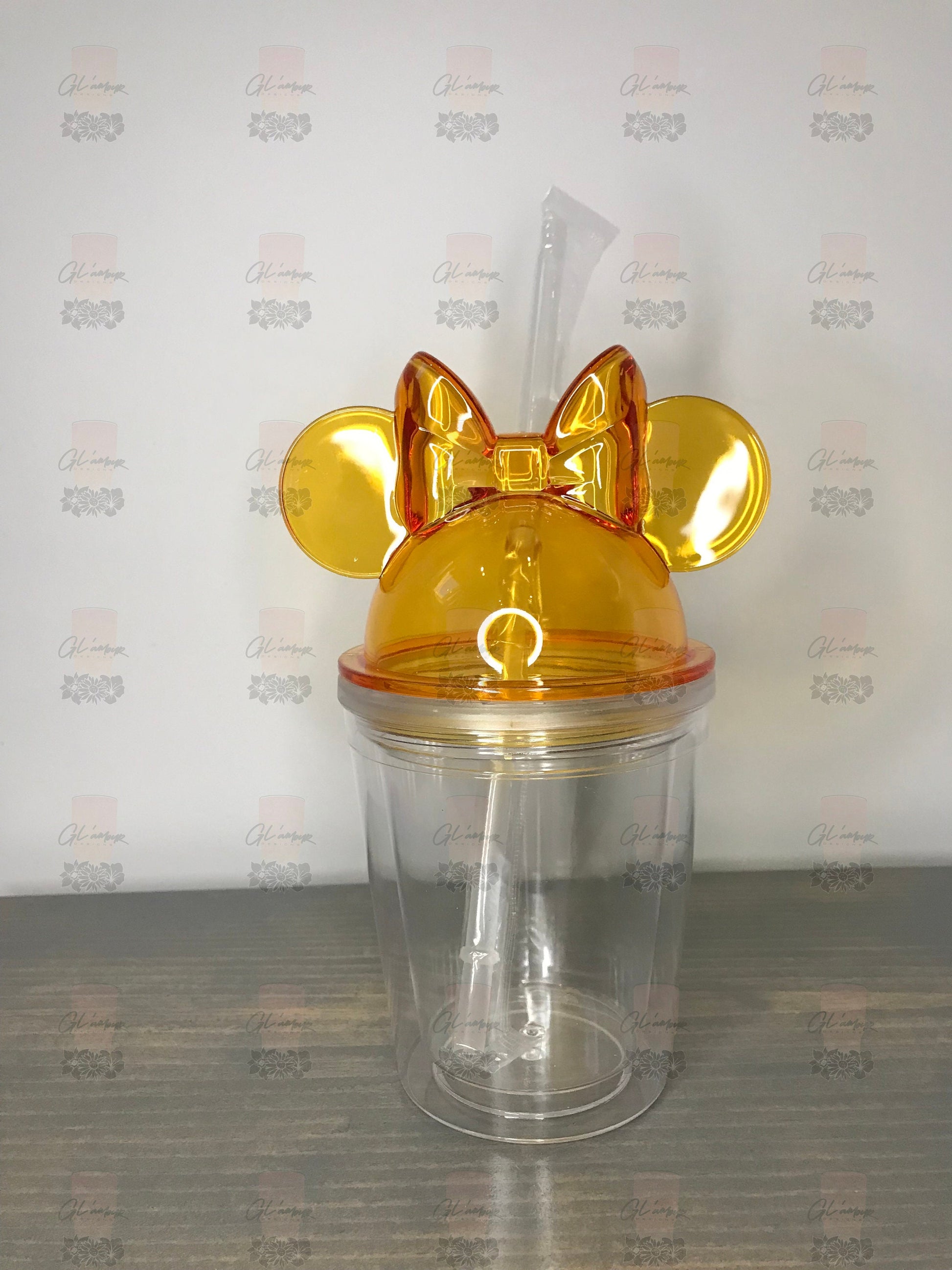 12 oz Mouse Acrylic Tumbler – Gl'amourXx Designs