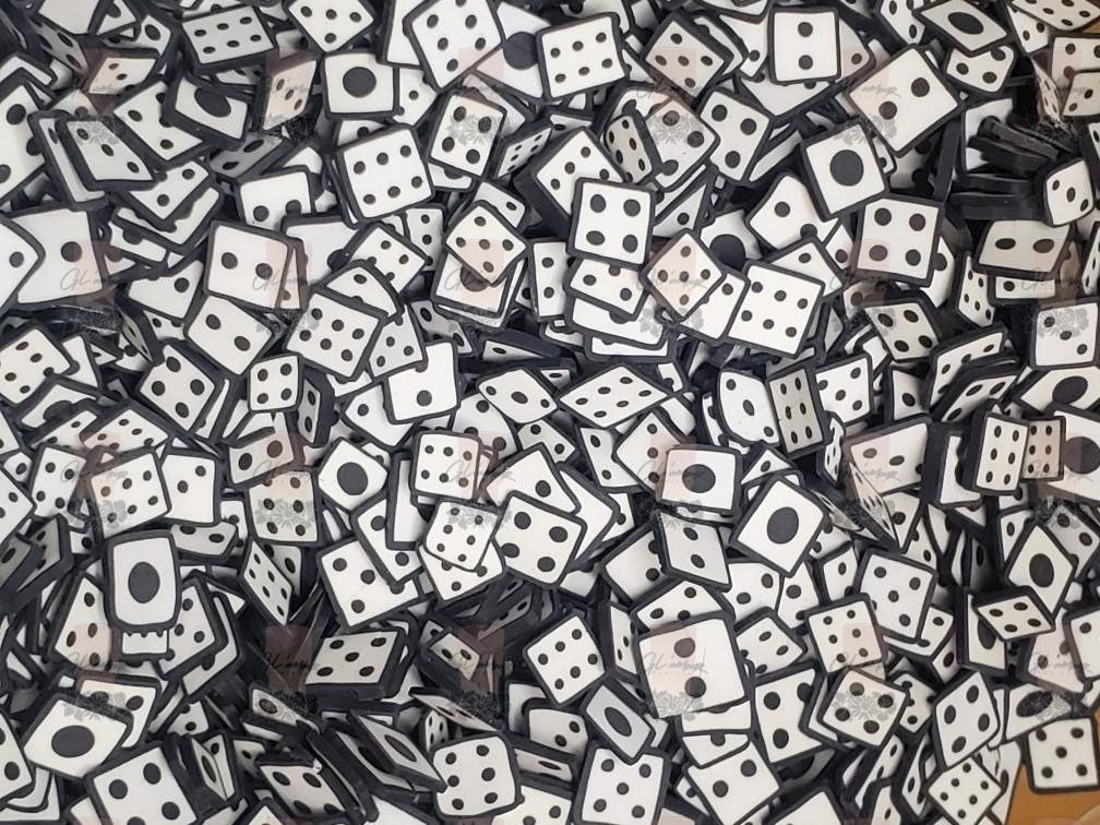 5mm Dice Polymer Slices -small