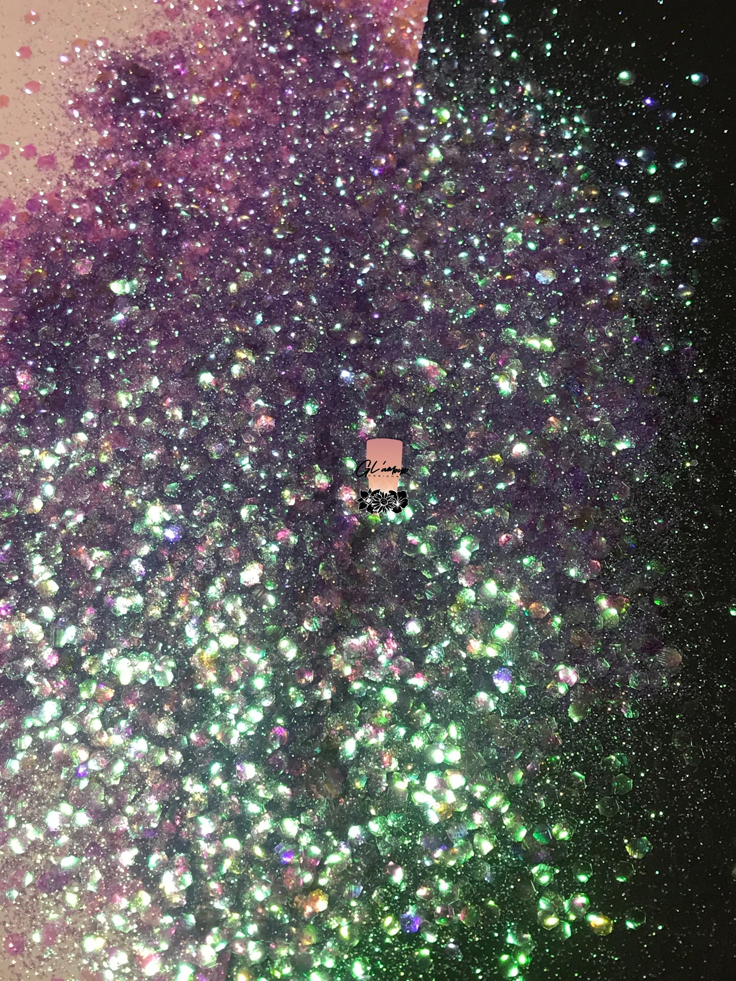 Burple Chunky Glitter