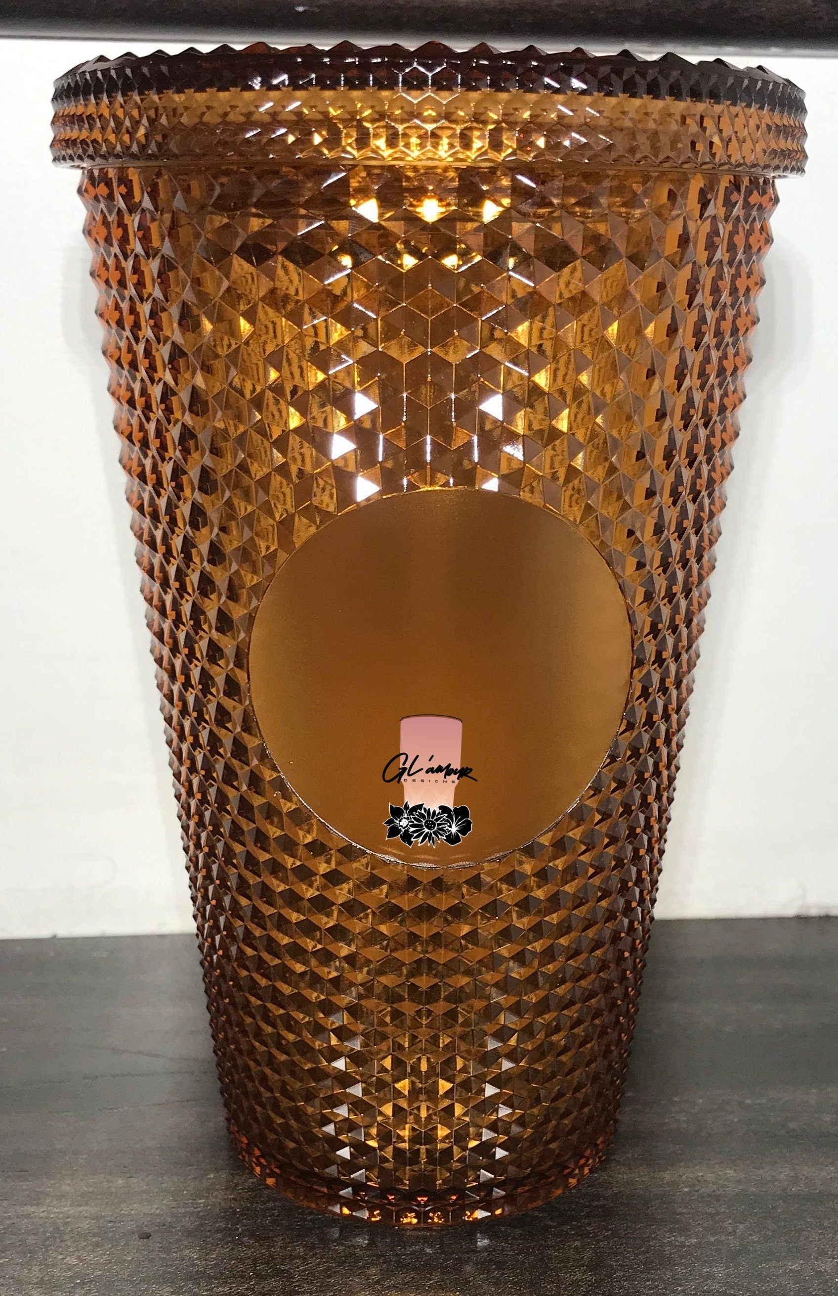 16 oz or 24 oz Studded Tumbler