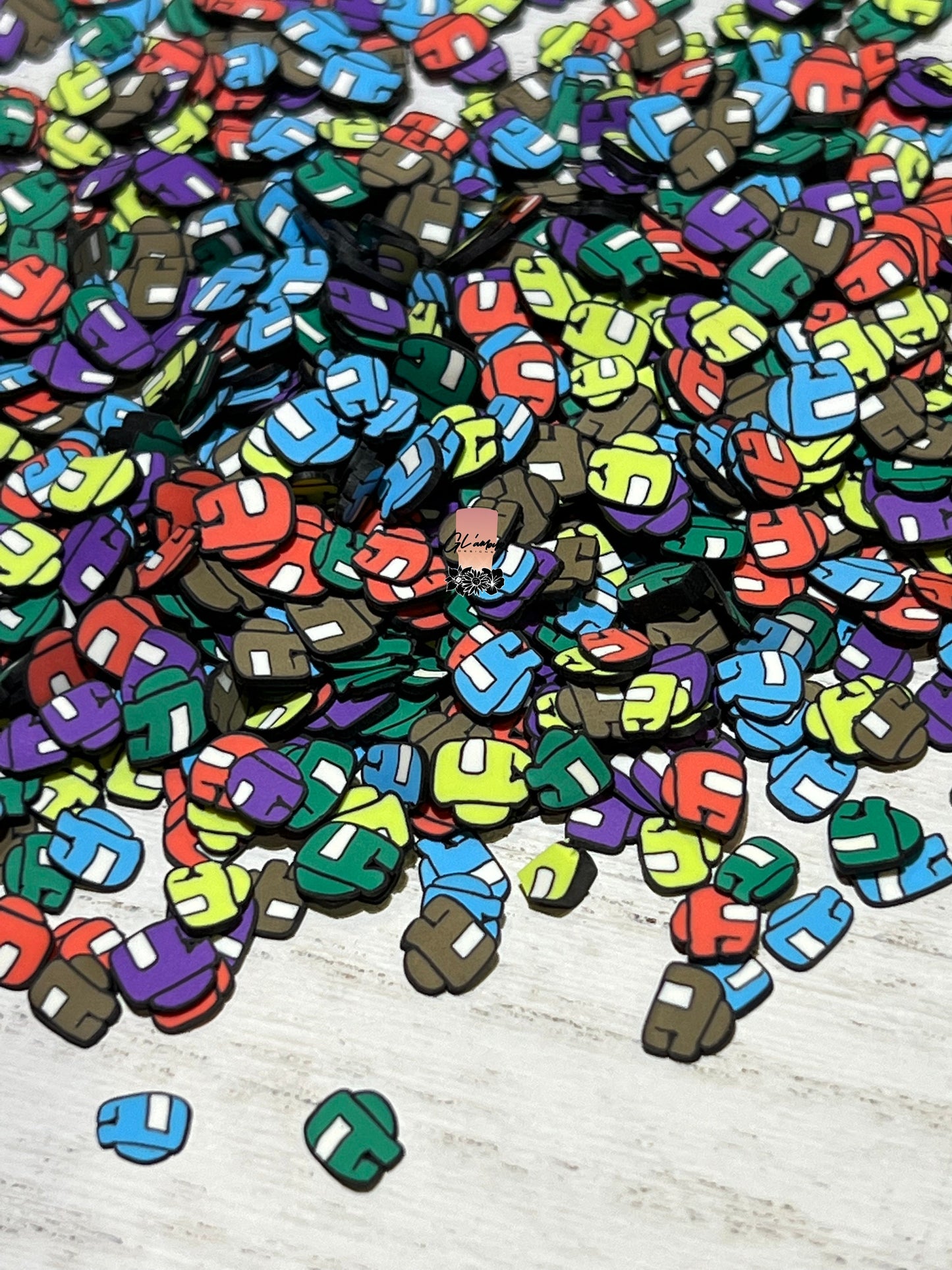 Among Us Polymer Slices - small 5mm