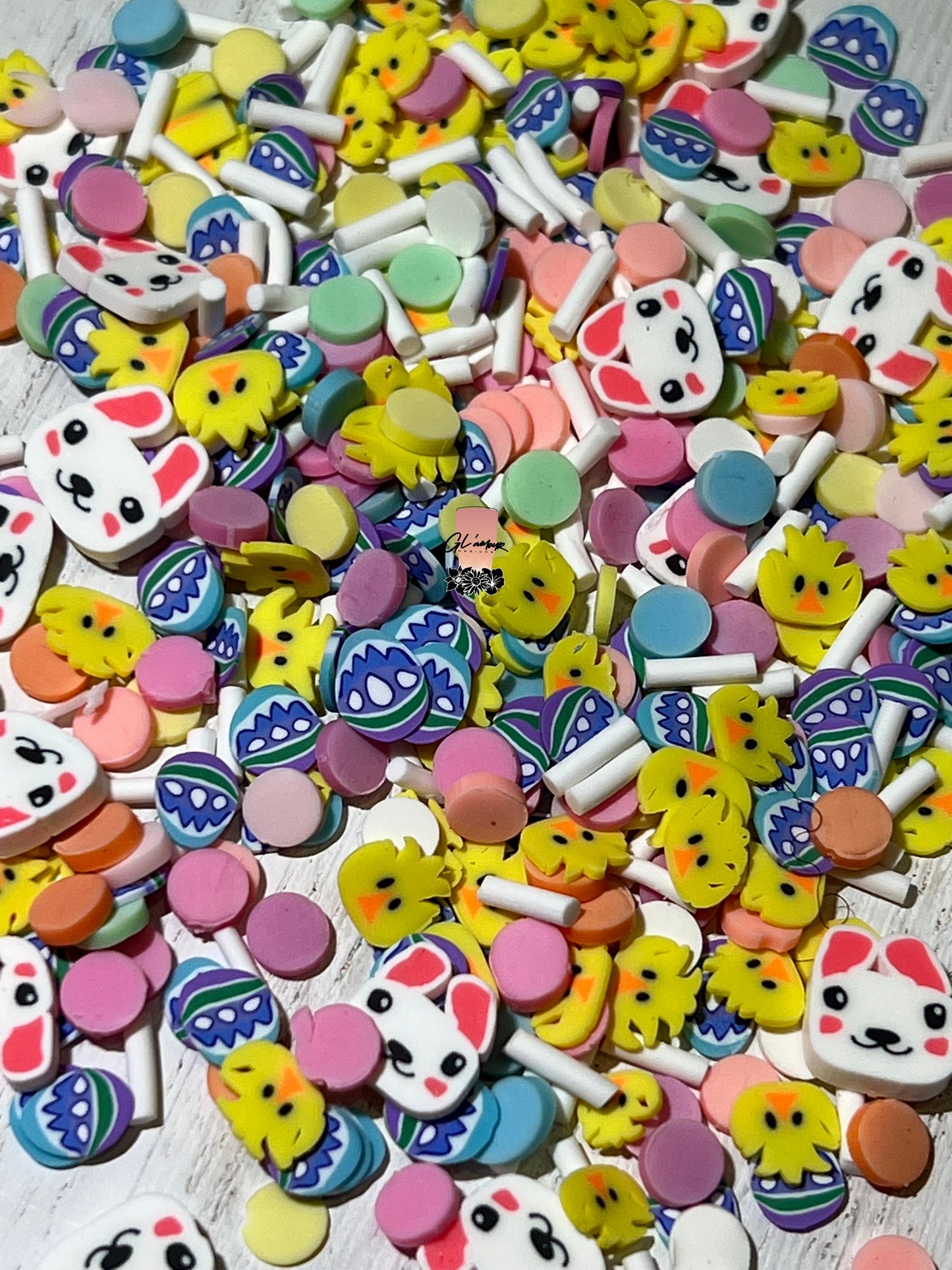 Rabbit Head Mix Polymer Slices