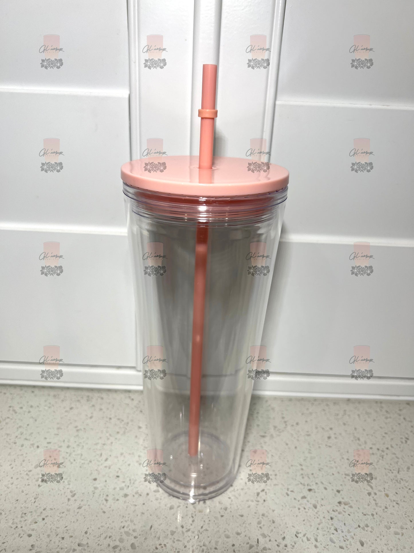 Pre-Drilled 24 oz Double Walled Tumblers