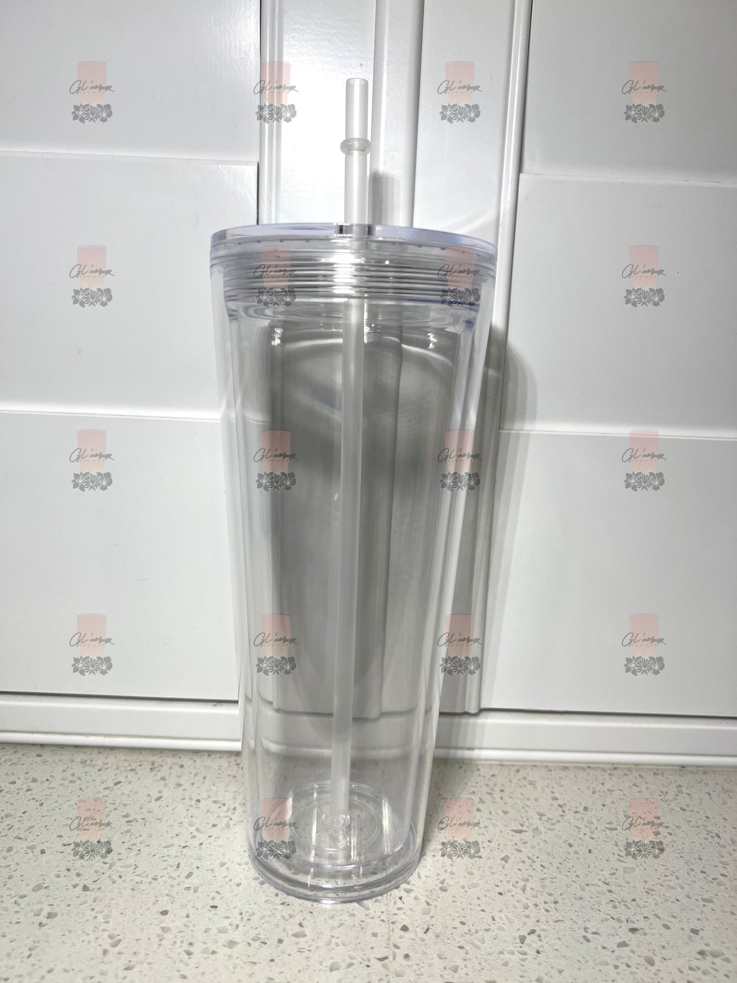 Pre-Drilled 24 oz Double Walled Tumblers