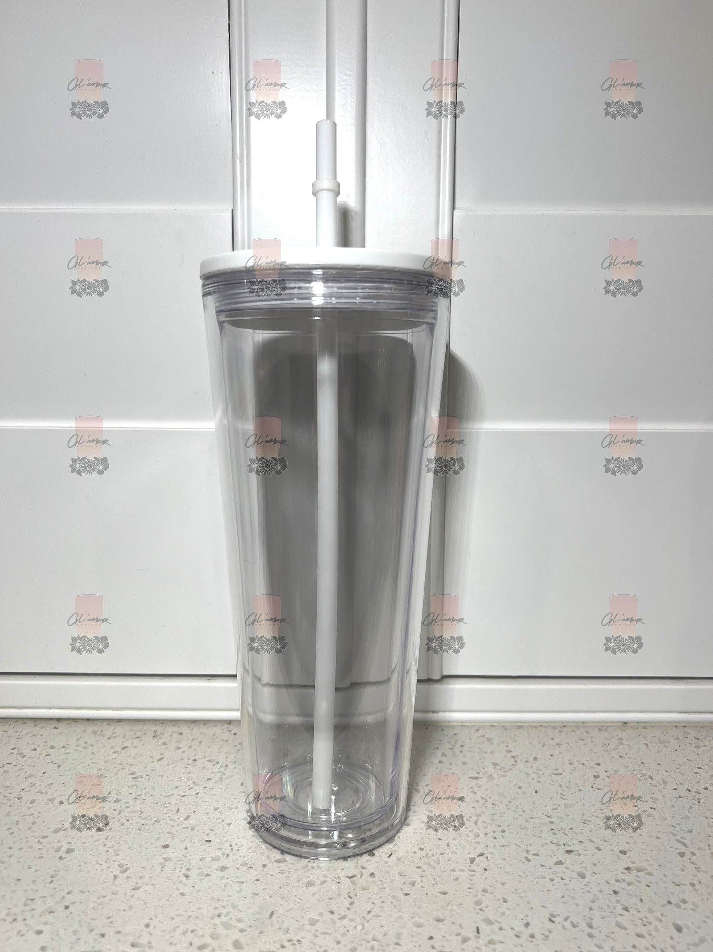 Pre-Drilled 24 oz Double Walled Tumblers